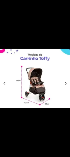 Carrinho infantil apenas 370 reais