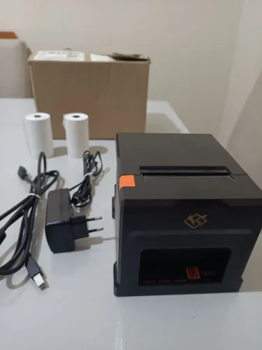 Impressora Térmica não fiscal 80mm USB Ethernet com guilhotina, imprime QR Code comercial