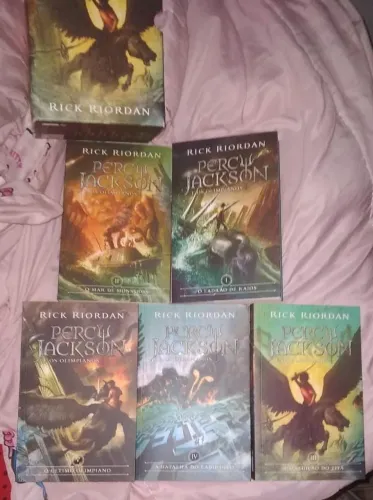 Percy Jackson E Os Olimpianos 5 livros