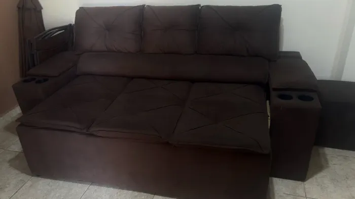 Sofá Retrátil 3 Lugares