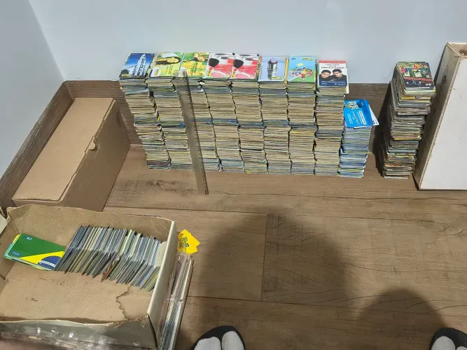 Lote de cartões telefônicos 