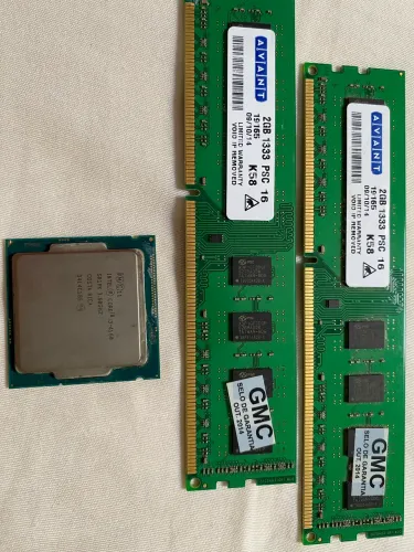 Kit processador Intel i3 + memória ram