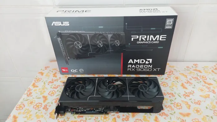 Placa de vídeo Asus Prime rx 9060xt 16gb comprada em 26/05/26