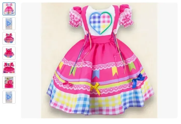 Vestido de quadrilha