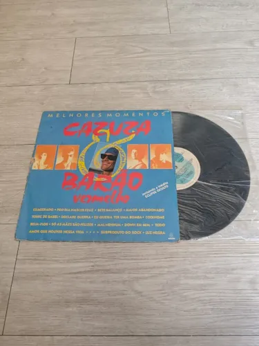 LP Cazuza & Barão Vermelho - Melhores Momentos (1989) Vinil Original Som Livre