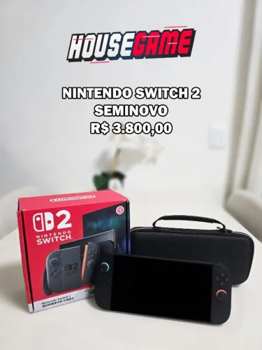 NINTENDO SWITCH 2 - SEMINOVO