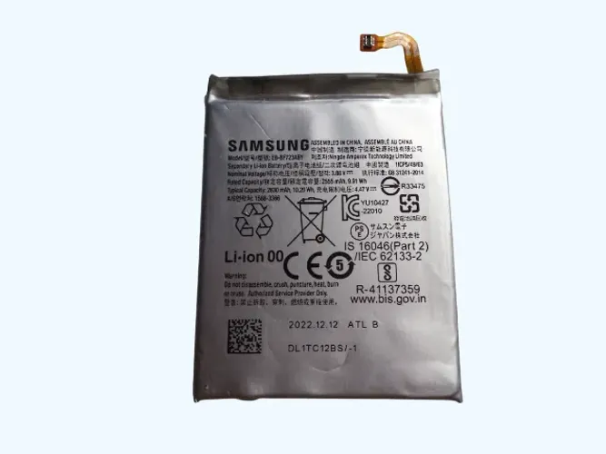 bateria original mod eb-bf723aby samsung z flip 4 5g f721b