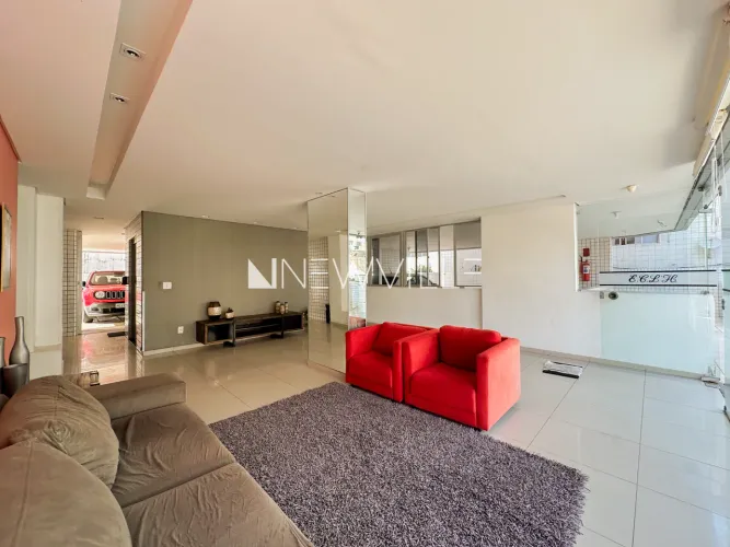 Apartamento para locação no EDF Chateau L'Hermitage, em Boa Viagem 100m², 3 quartos e a p