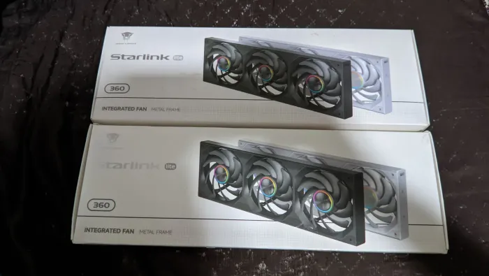*LEIA A DESCRIÇÃO* Kits de Fans Jungle Leopard Starlink Lite 360mm-NOVO | NUNCA USADO