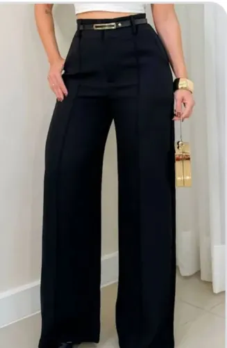 Linda calça preta social.