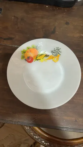 4 pratos jantar Termo Ray legumes raros