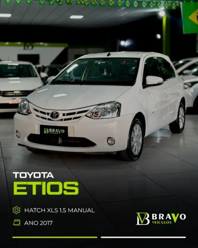 Toyota Etios XLS 1.5 Flex 16V 5P Mec. 2017