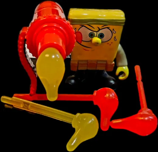 Fisher-Price Imaginext Bob Esponja com Bazuca e Patrick com Canhão
