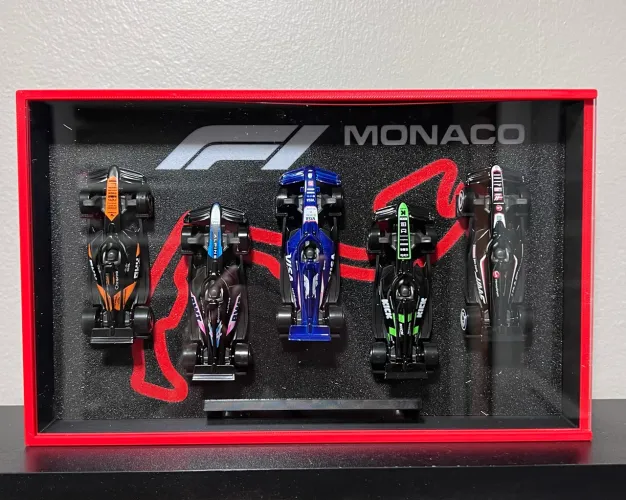 Expositor Formula 1 Hot Wheels - Monaco