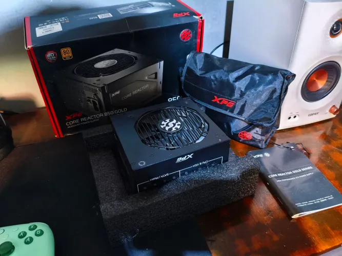 Fonte XPG core reactor full modular 850w nova