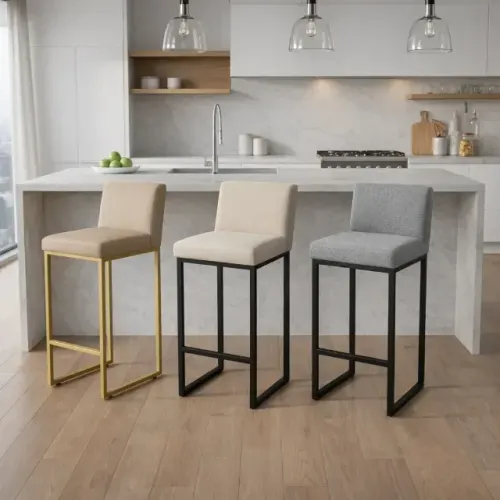 banqueta alta para cozinha ou area de lazer tipo industrial novo sem uso