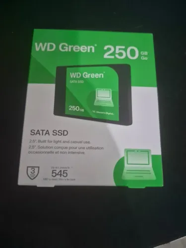 SSD 250GB WD GREEN NOVO