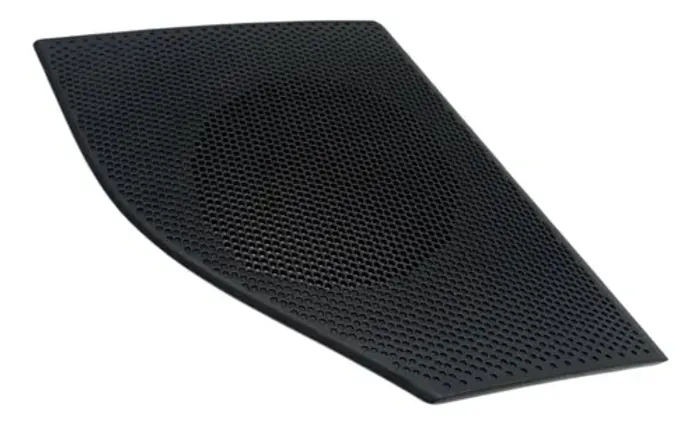Tela Auto Falante Painel Esquerdo Renault Kwid 2019 2020 21 Preto