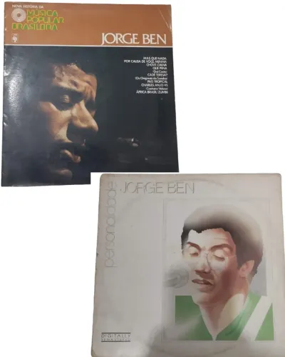 Lote 2 Discos de Vinil Jorge Ben Jor 
