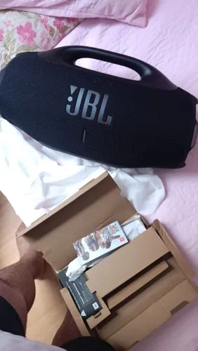 Caixa de Som JBL Boombox 4 Bluetooth Amplificada Portátil 210W USB-C