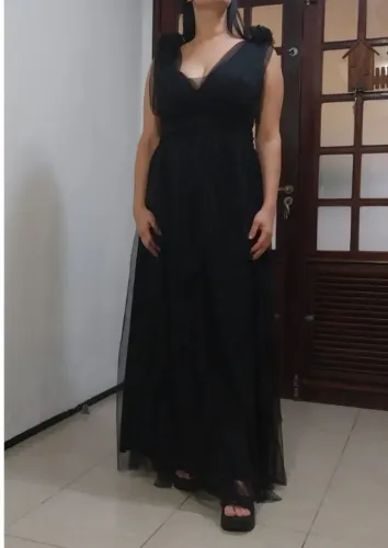 Vestido de Festa em Tule Plus Size 44/46