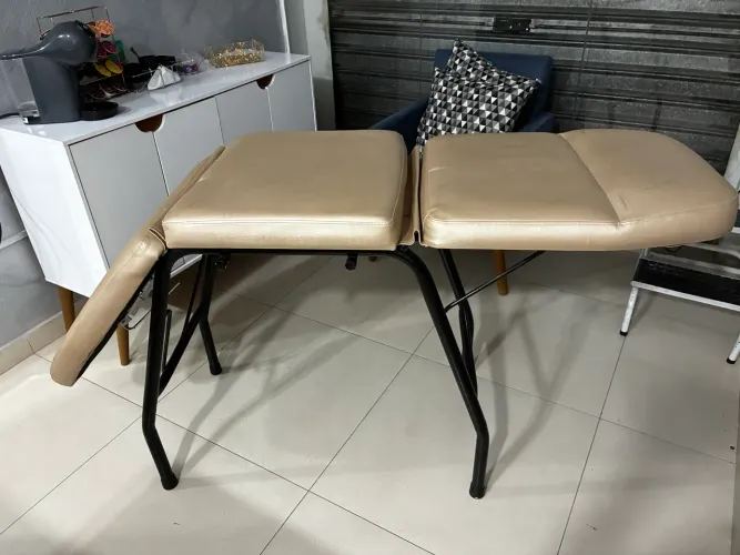 Maca Dobrável 3 Posições Estética Salão Studio Tatoo