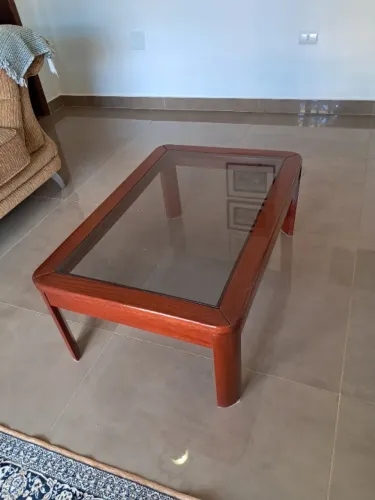 Mesa de centro retangular