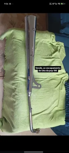 Vende_se escapamento de lata da pop 100 