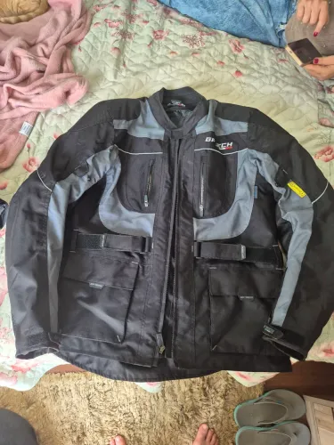 Jaqueta parka moto race tech