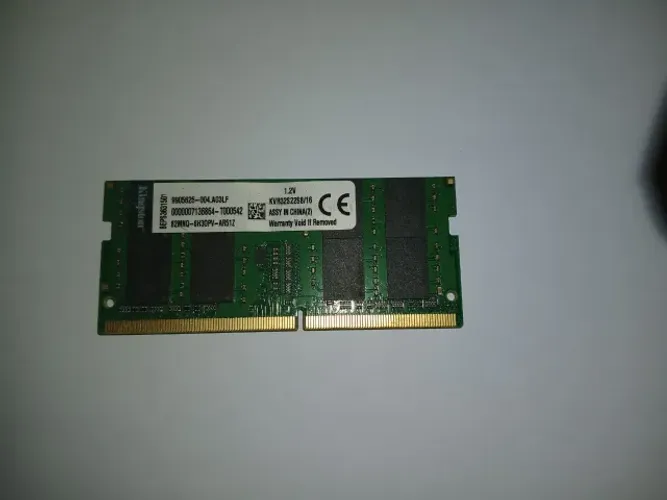 MEMÓRIA RAM KINGSTON NOTEBOOK 1X16GB 3200MHZ