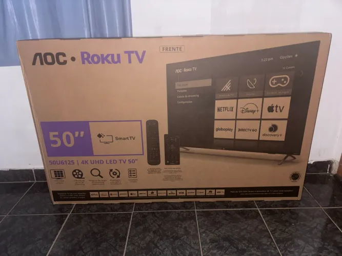 TV AOC 50? LACRADA NA Cx COM NF *