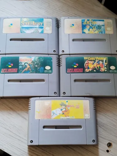 Jogos Super Nintendo repro