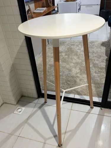 Mesa Bistrô Alta MDF/AÇO (nova)