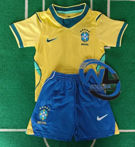 Conjunto Infantil Brasil I 2026 - Copa do Mundo