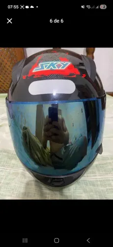 Capacete masculino