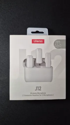 Microfone de lapela ULANZI J12 USB C