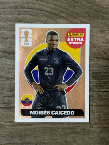 Figurinha Legend Extra Moises CAICEDO