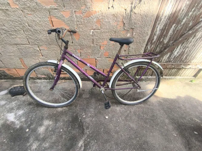 Bicicleta Roxa Aro 26