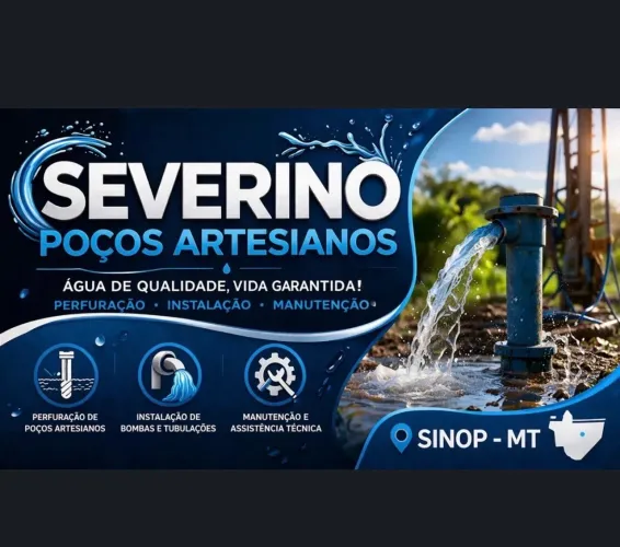 Poço artesiano - Sinop MT