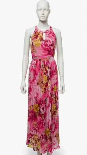 Vestido floral pink tamanho M