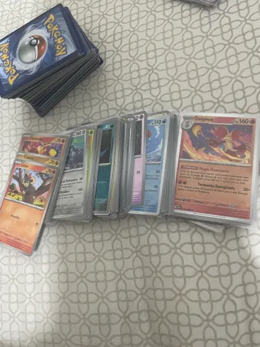 Cartas Pokémon mais de 200 todas novas