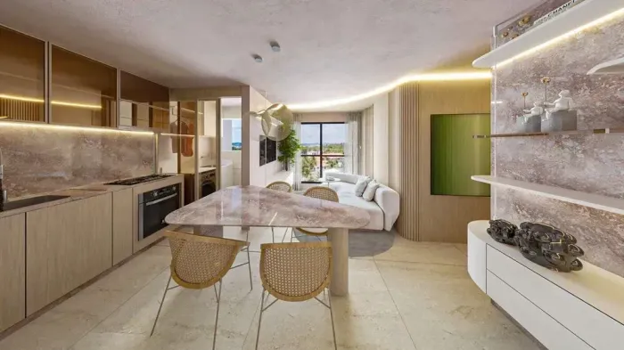 EM-Edf. Rosarinho Prince | Lazer Completo | Seu Pernambuco Construtora | 2 quartos 50m².