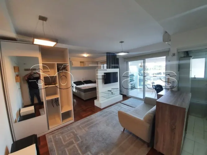 FLAT LINDO NO BROOKLIN 1 SUÍTE 47M² PRÓXIMO AO ITAIM BIBI