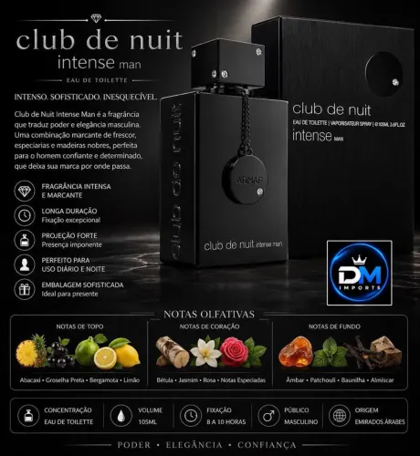 Perfume Club de Nuit 105Ml Linha Premium