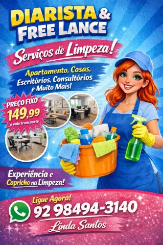serviço diarias domestica