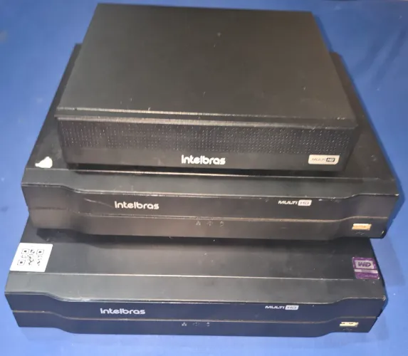 KIT 3 DVR MHDX 1004, 1004C E 1008 HD DE 1TB E 500GB + BRINDE