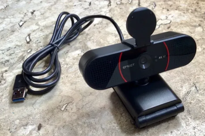 Webcam EMEET C960 4K Preta Original