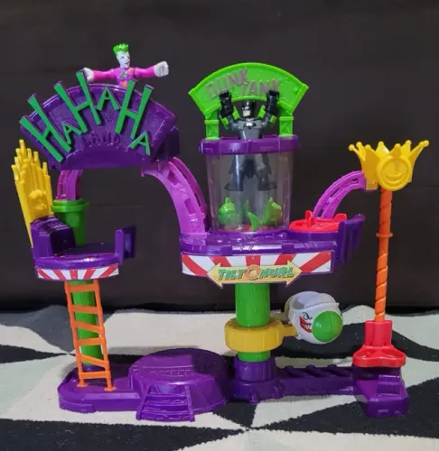 Imaginext  Fabrica de Risadas + 2 Bonecos - Original