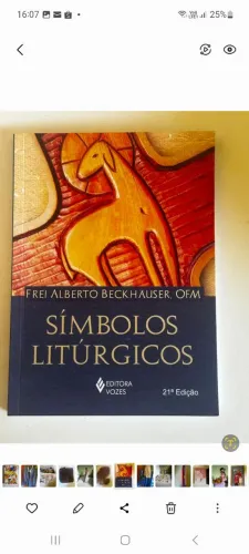 Livro Símbolos litúrgicos ( Frei Alberto Beckhauser