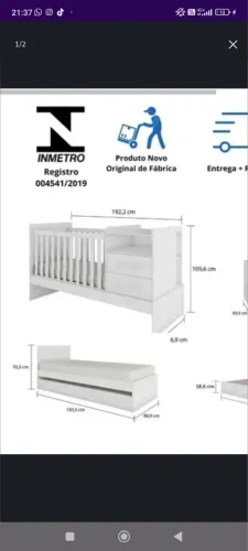 Berço multifuncional